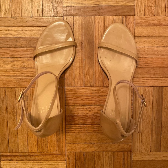 Stuart Weitzman Nudist Classic Heels Shoes 100mm - Picture 2 of 10